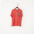 Camp David T-Shirt XXL Homme Coton Pêche Brodé Moto Heritage Top