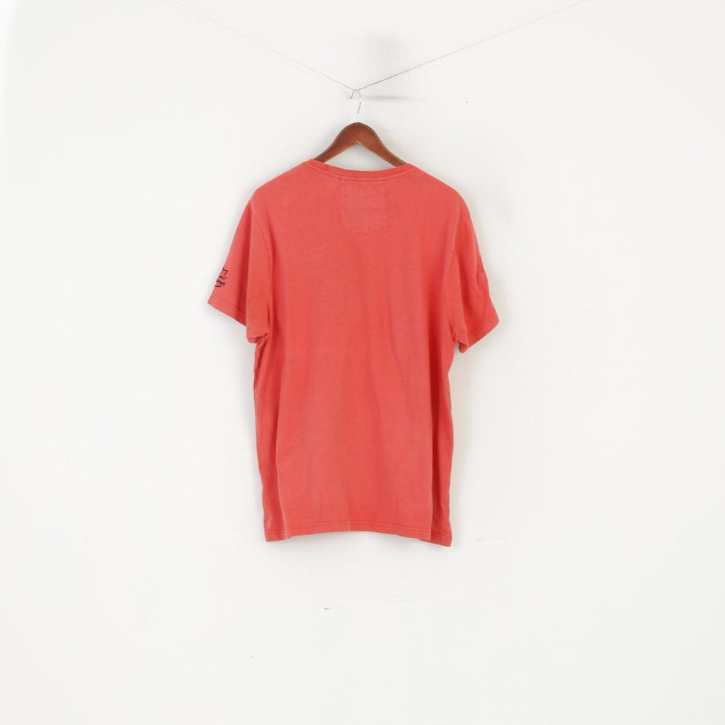 Camp David T-Shirt XXL Homme Coton Pêche Brodé Moto Heritage Top