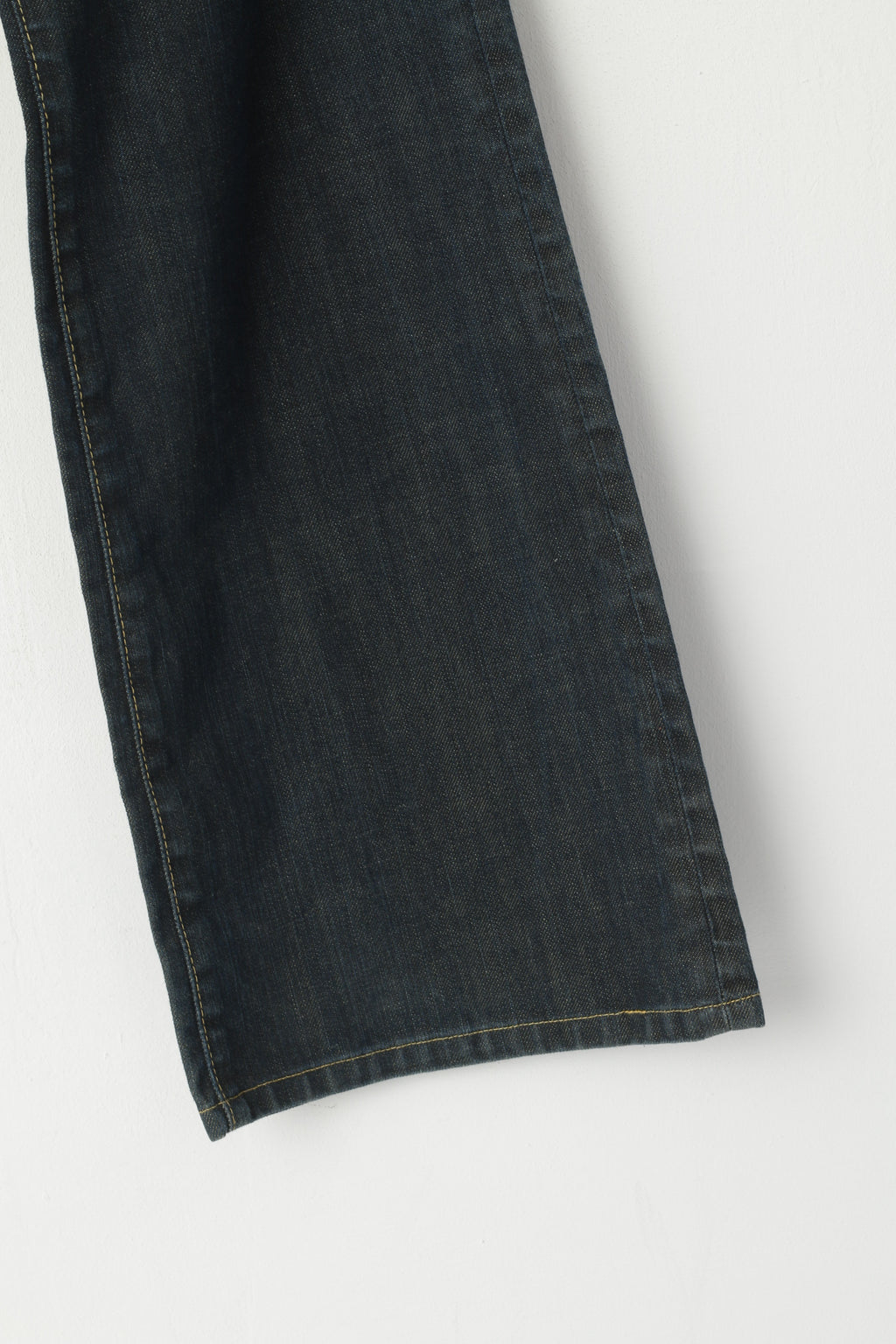 G-Star Raw Men 32 Jeans Trousers Navy Cotton 3301 Classic  Straight Leg Pants
