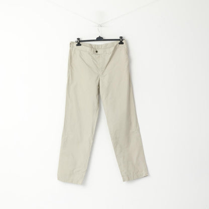 Mc Neal Hommes 56 Pantalon Beige Jeremy 2 Coton Jambe Droite Pantalon Décontracté Classique