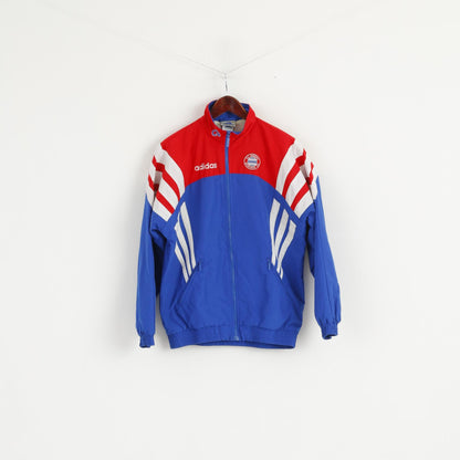 Adidas Youth 16 Age 176 Jacket Vintage Blue F.C. Bayern Munchen Vintage 90s Top