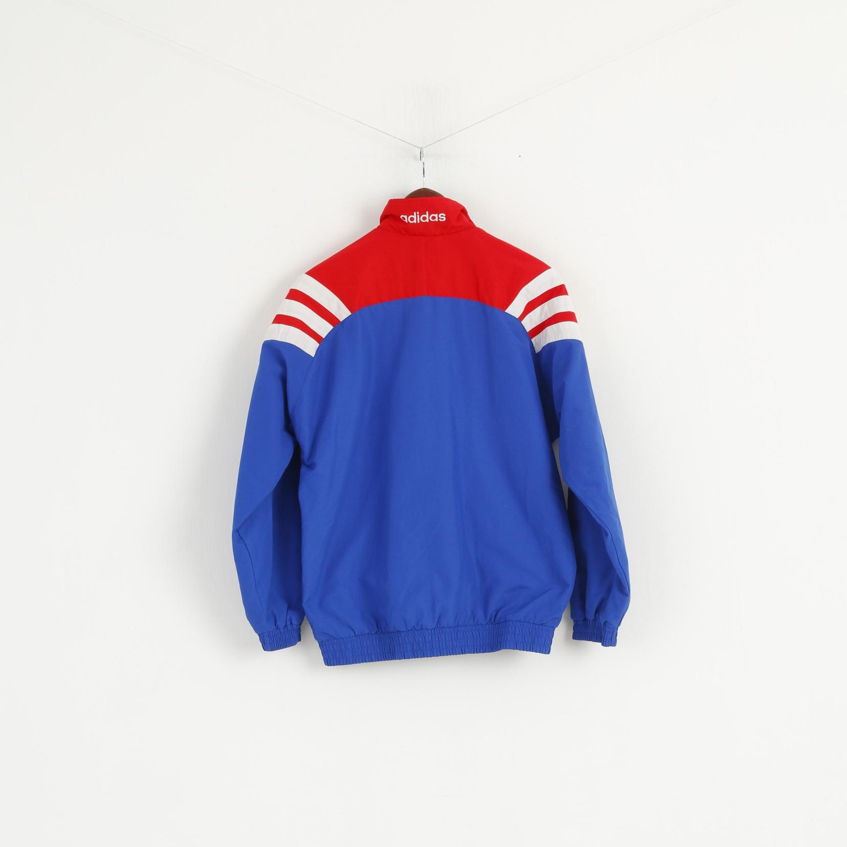 Adidas Jeunesse 16 Âge 176 Veste vintage Bleu FC Bayern Munchen vintage 90s Top