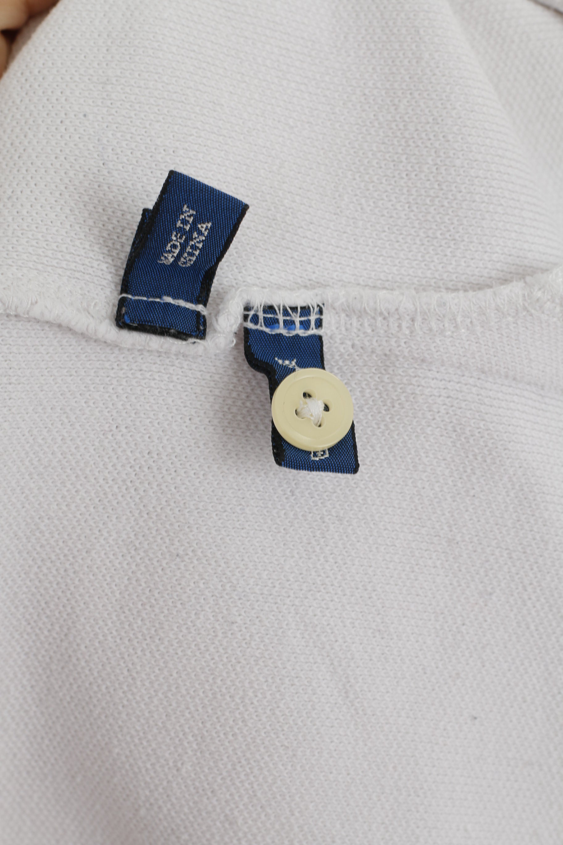 Hackett London Men XXL (XXXL) Polo Shirt White Cotton #2 Short Sleeve Top