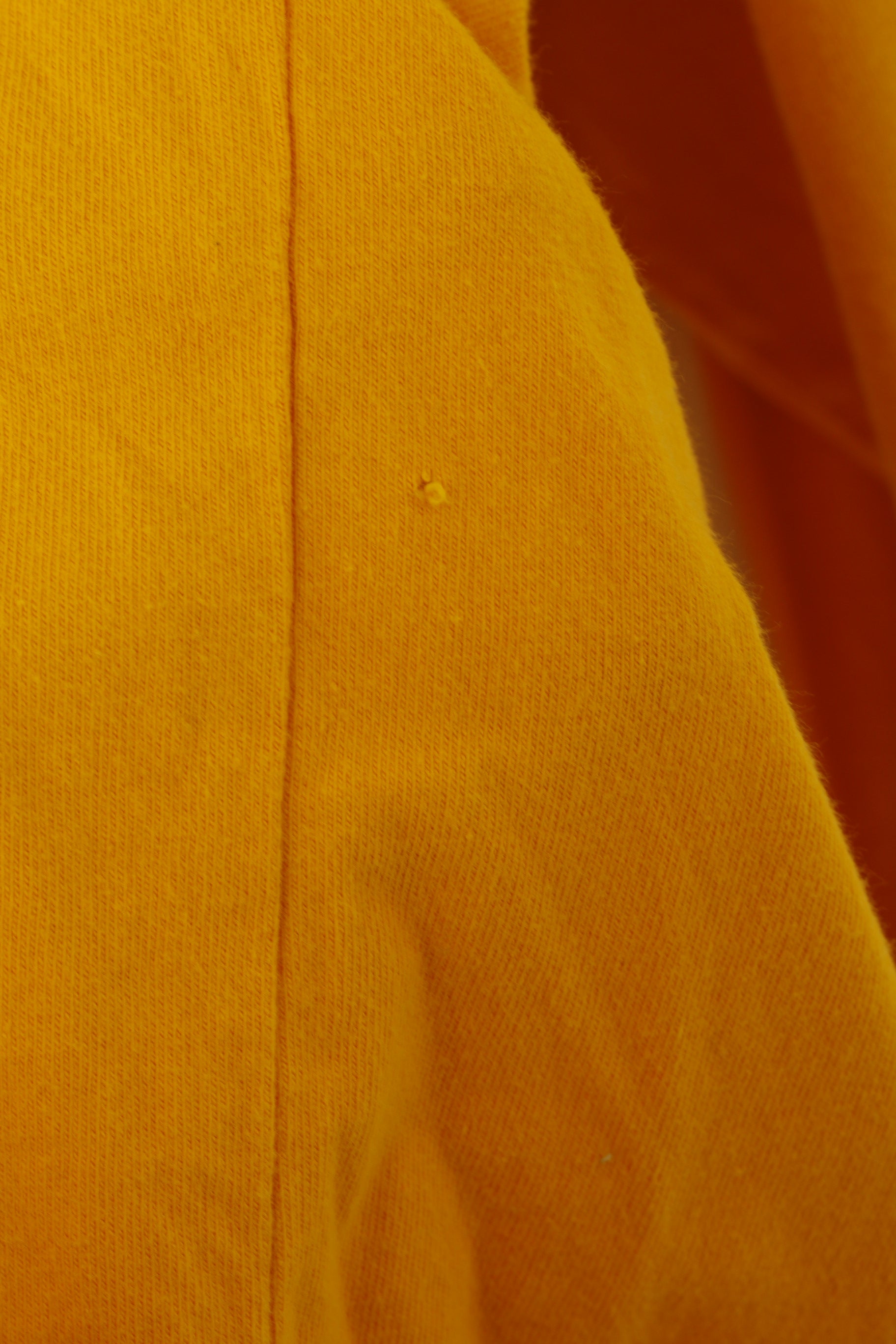 Abercrombie & Fitch Men XXL Shirt Yellow Cotton Muscle Long Sleeve Top