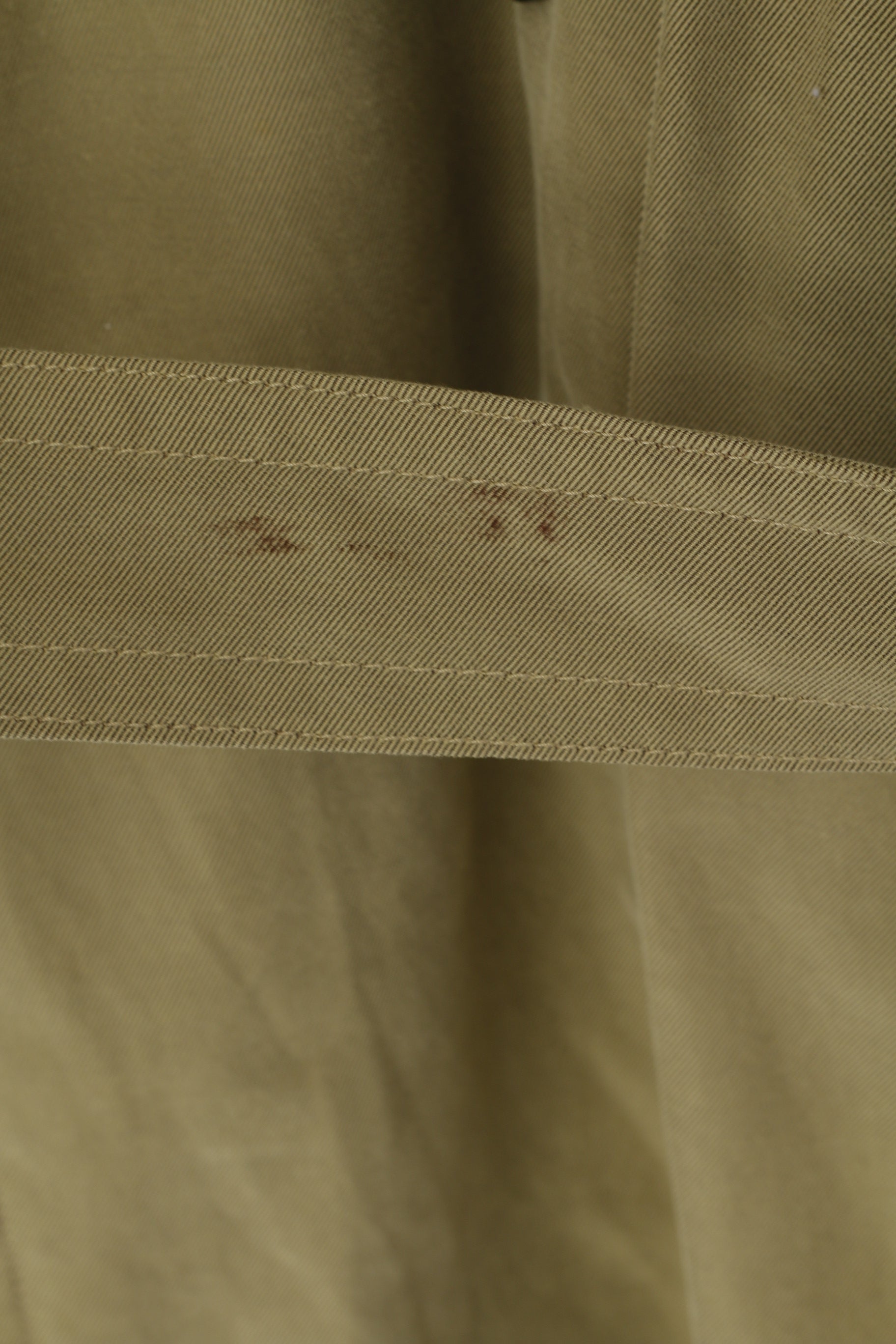 Bugatti Men 25 M Coat Green Cotton Classic Removable Lining Double Breasted Top