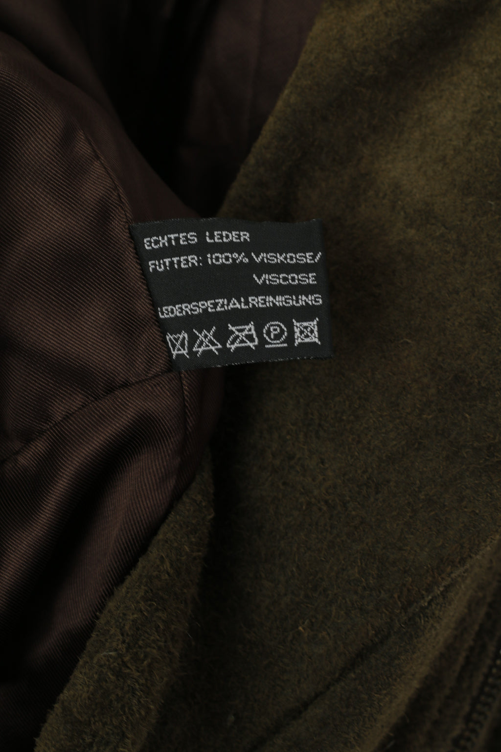 Miss Joy Femme 40 Veste Vintage Vert Cuir Biker Ramones Épaulettes Haut