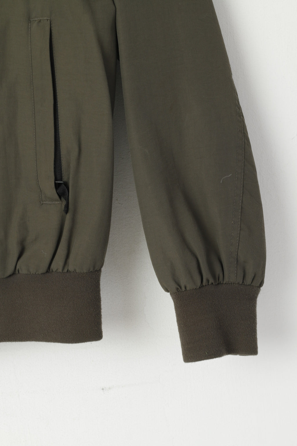 Animal Men S Jacket Kaki Classic Collection Nylon Full Zipp Doublé Polaire Haut