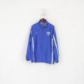 Giacca Nike Team da uomo XL Blu O'Gorman High School Baseball Zip Up Top sportivo