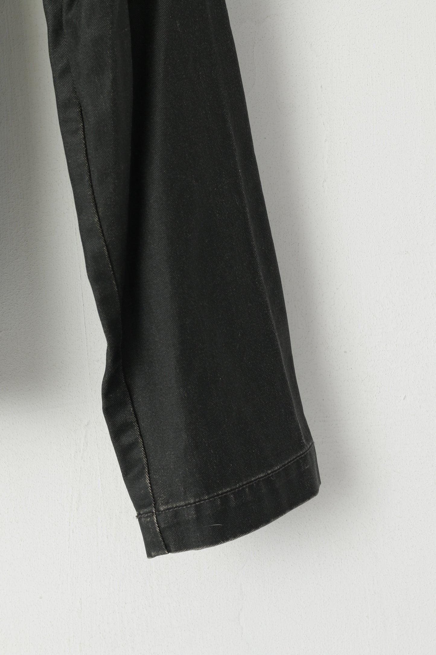 Giacca da donna Vans in cotone nero con cerniera leggera e cappuccio lucido