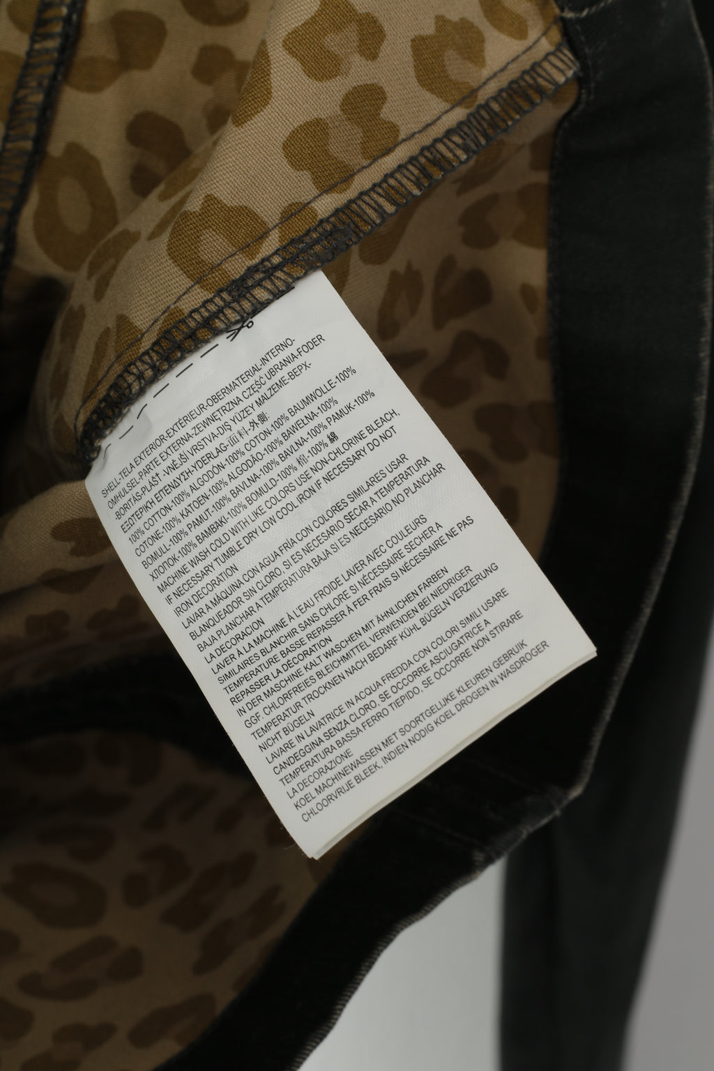 Vans Veste pour femme en coton noir brillant avec fermeture éclair et haut léger à capuche