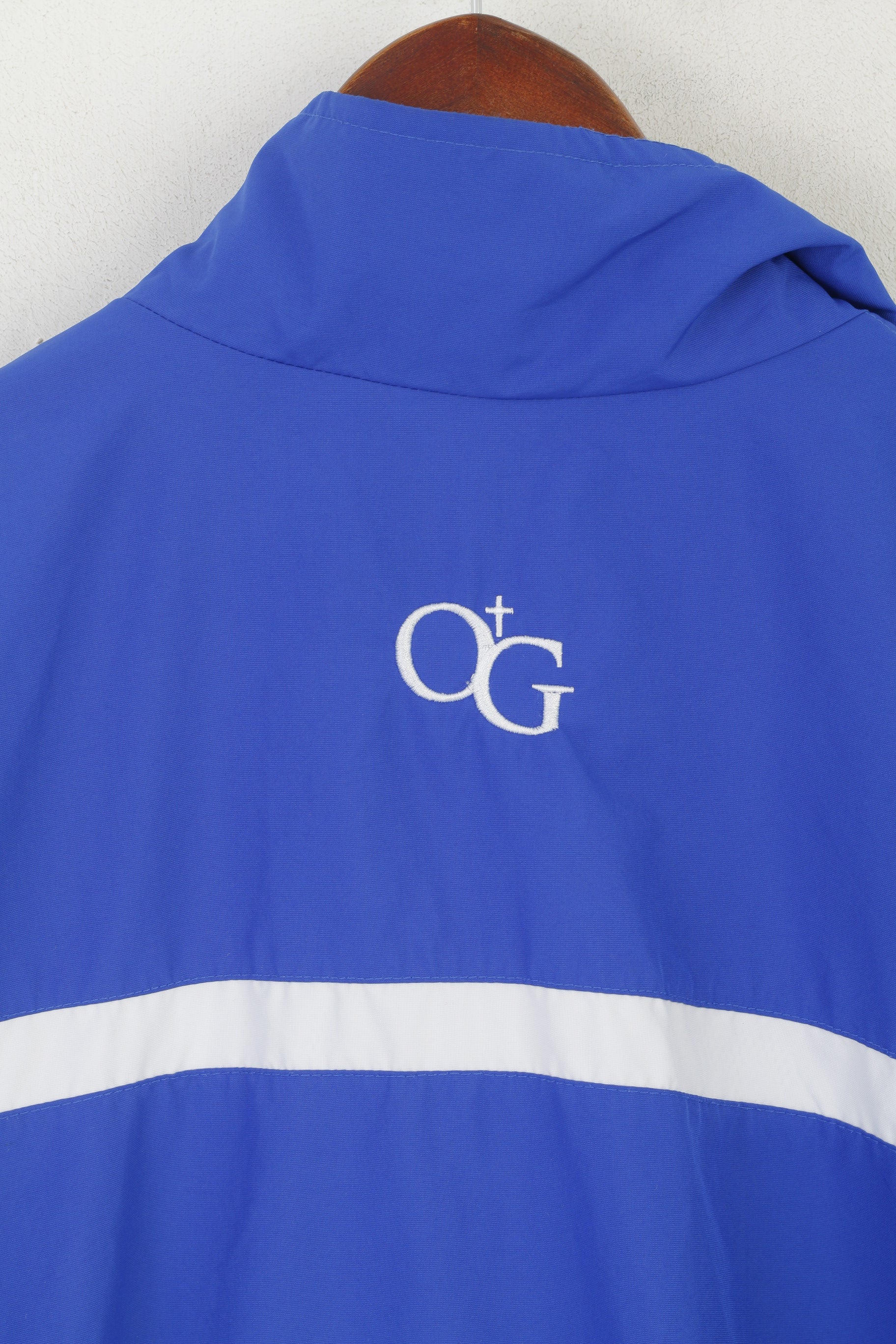 Nike Team Men XL Veste Bleu O'Gorman High School Baseball Zip Up Sport Top