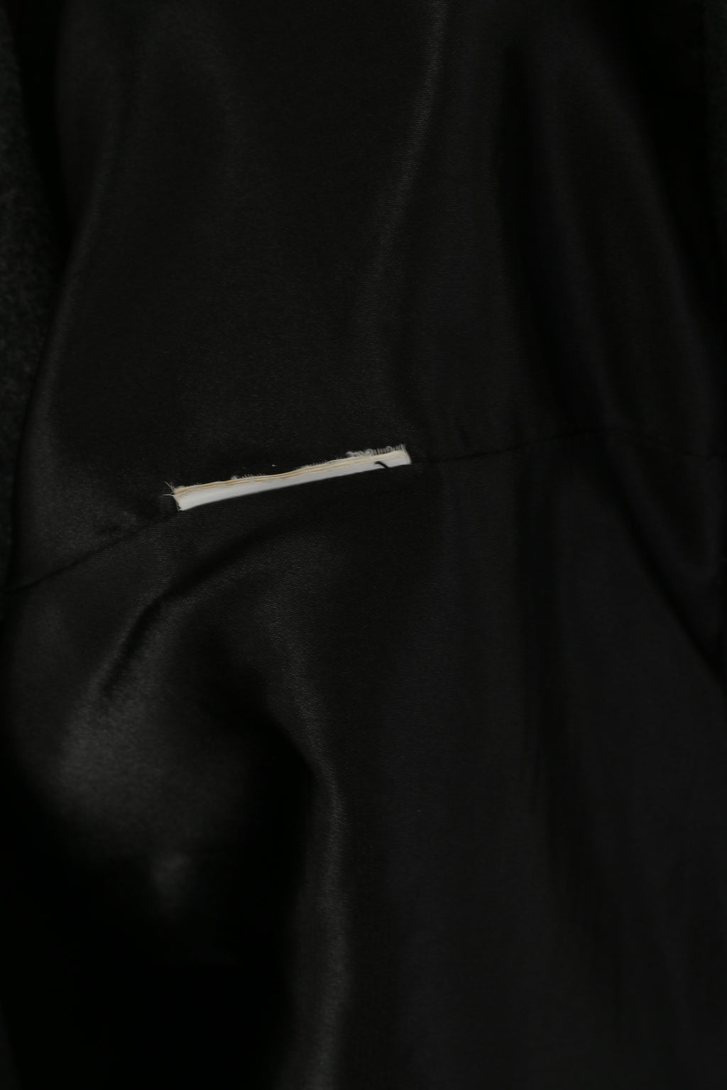 s. Oliver Women 42 L Pea Coat Gray Wool Double Breasted Classic Jacket