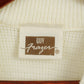 Guy Frager Women M Jumper Beige Acrylic Knit Long Made in UK Casual Sweater