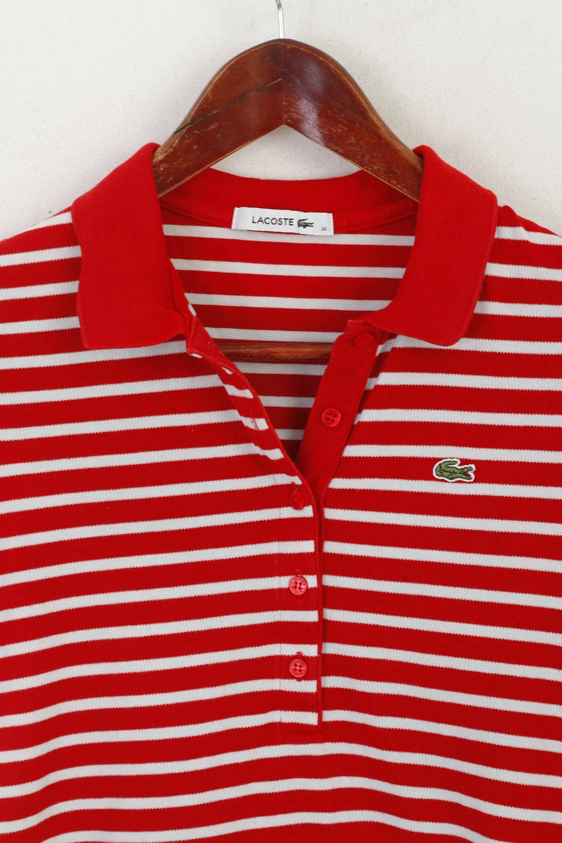 Lacoste red deals women