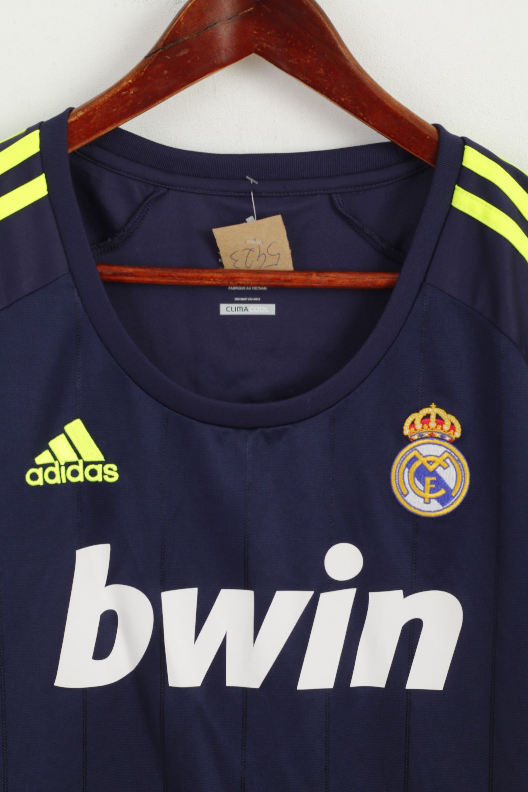 Adidas Real Madrid Women M Shirt Blue Football Club Ozil #10
