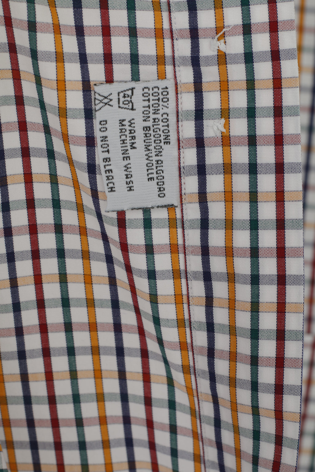 Paul & Shark Yachting Men 44 17.5 XXL Casual Shirt Multicolour Check Cotton Top