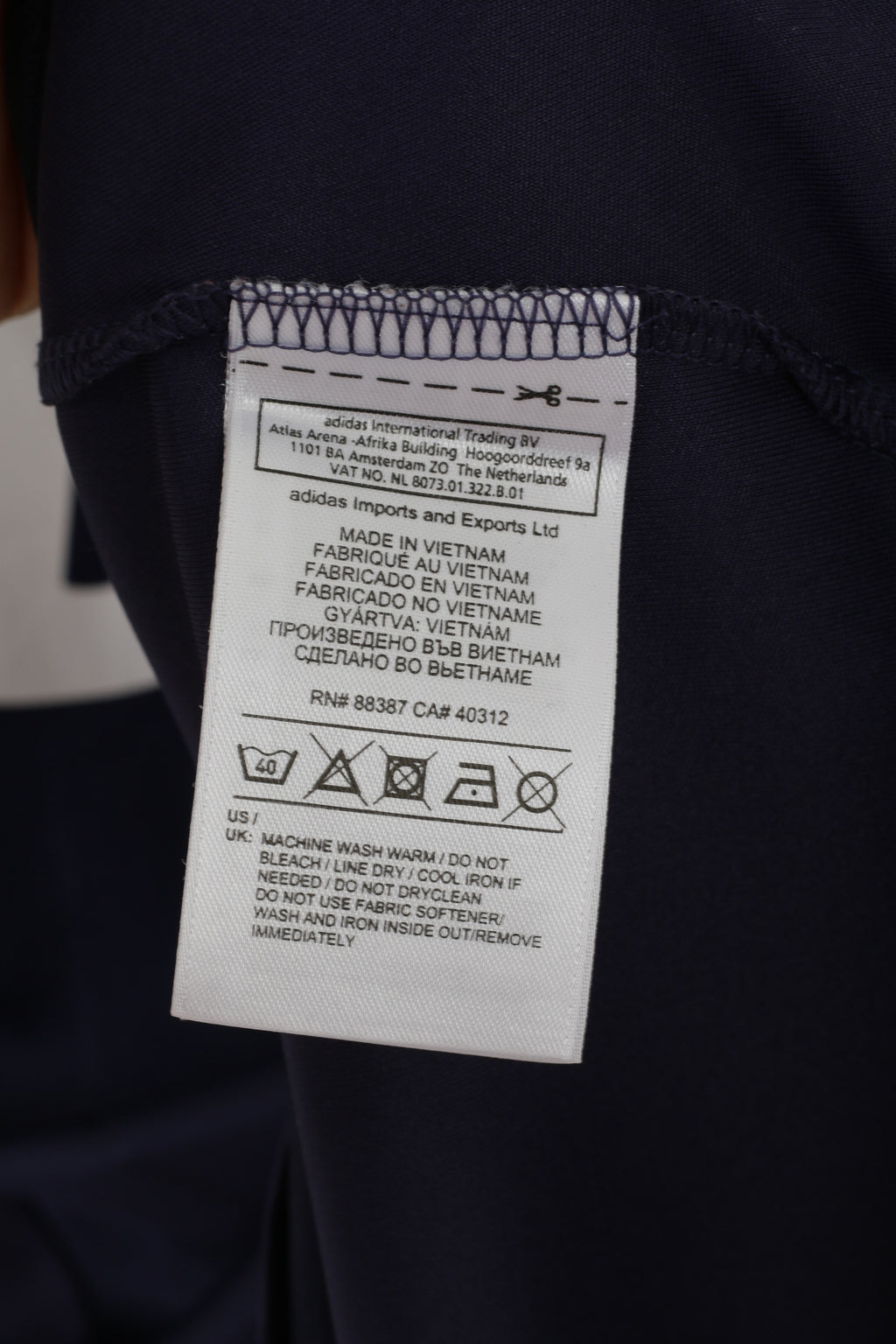 Adidas Real Madrid Women M Shirt Blue Football Club Ozil #10 Jersey Top