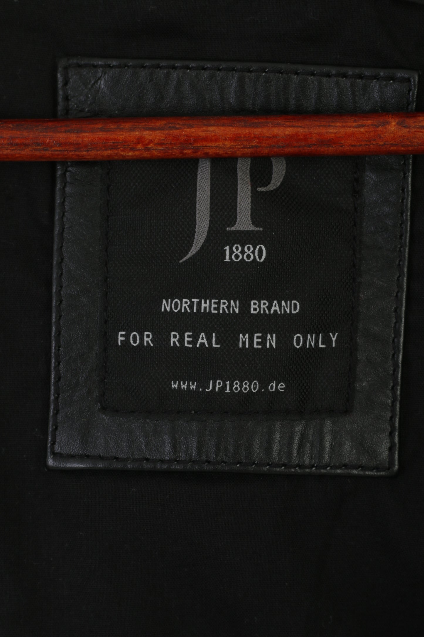 JP 1880 Men 6XL Waistcoat Black Leather Nappa Northern Brand Biker Vest