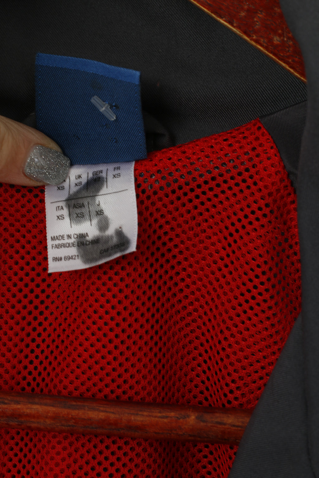 Giacca Reebok da uomo XS grigia 1. FC Köln Football Full Zip Sportwear Track Top