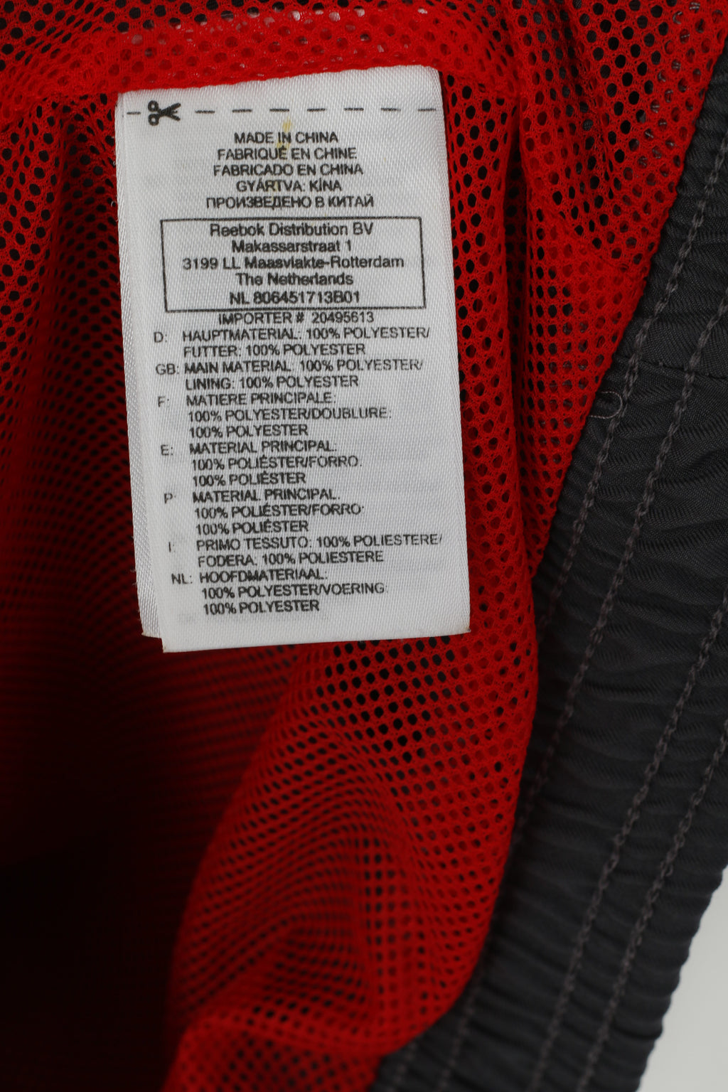 Giacca Reebok da uomo XS grigia 1. FC Köln Football Full Zip Sportwear Track Top