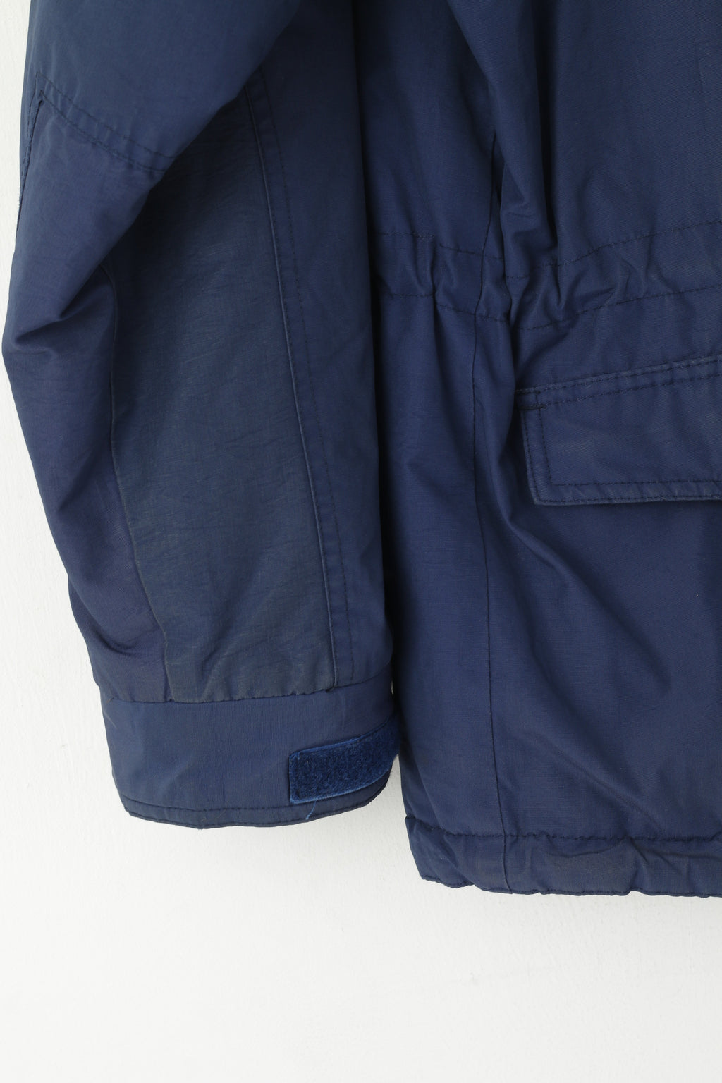 Abbigliamento multiuso Uomo M Giacca Navy Inverno Norvegia Cappuccio retrattile Vintage Top
