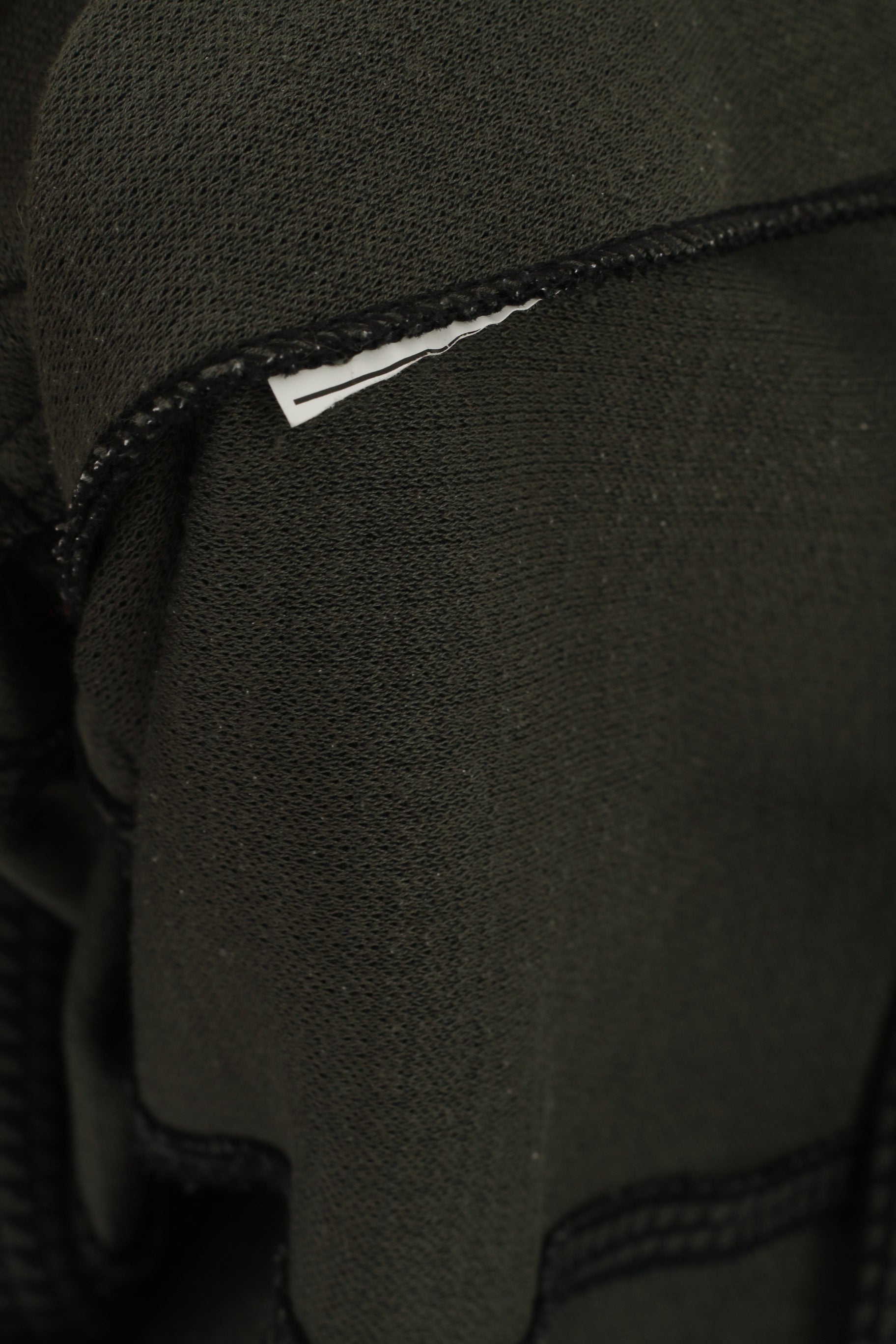 Armani Collezioni Women 48 L Blazer Green Cropped Cotton Shoulder Pads Italy Jacket