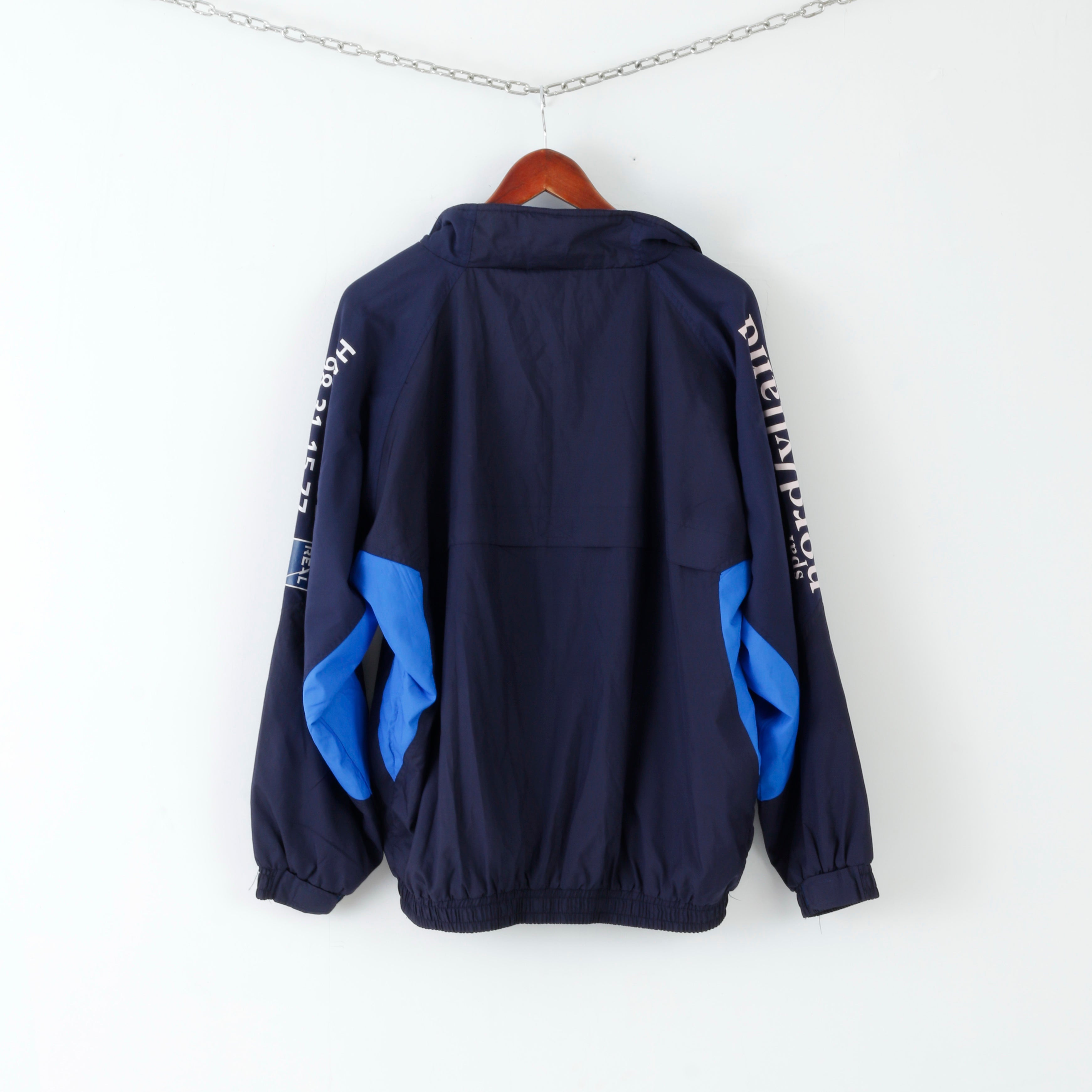 Giacca da uomo Puma M Navy Zip Up King Activewear Maglia leggera da pista
