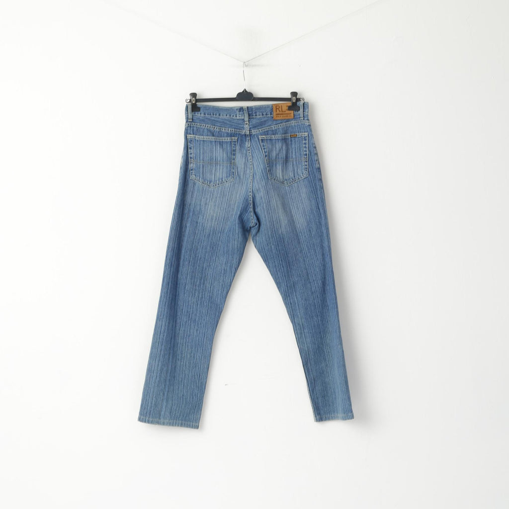 Polo Jeans CO. Ralph Lauren Uomo 35 Pantaloni Jeans denim Pantaloni dritti in cotone