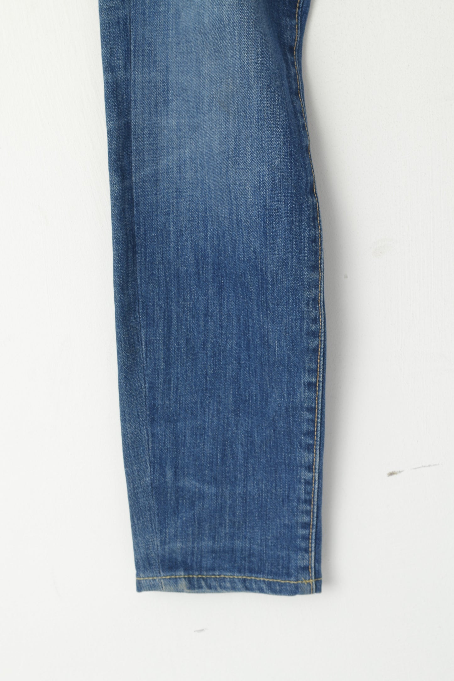 Levi's Men W 34 L 32 Jeans Pantalon Bleu Denim 510 Slim Skinny Fit Pantalon
