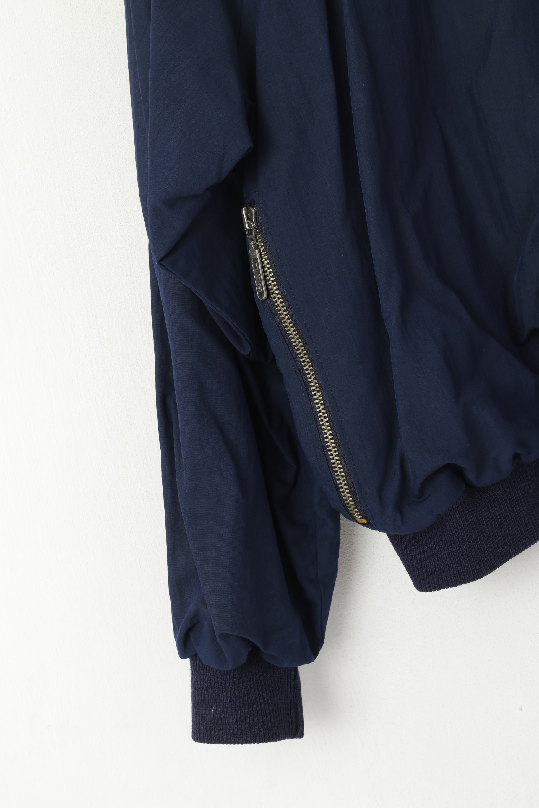 Rukka Hommes M Pull Veste Marine Vintage Col en V Finlande Sportswear Outdoor Top