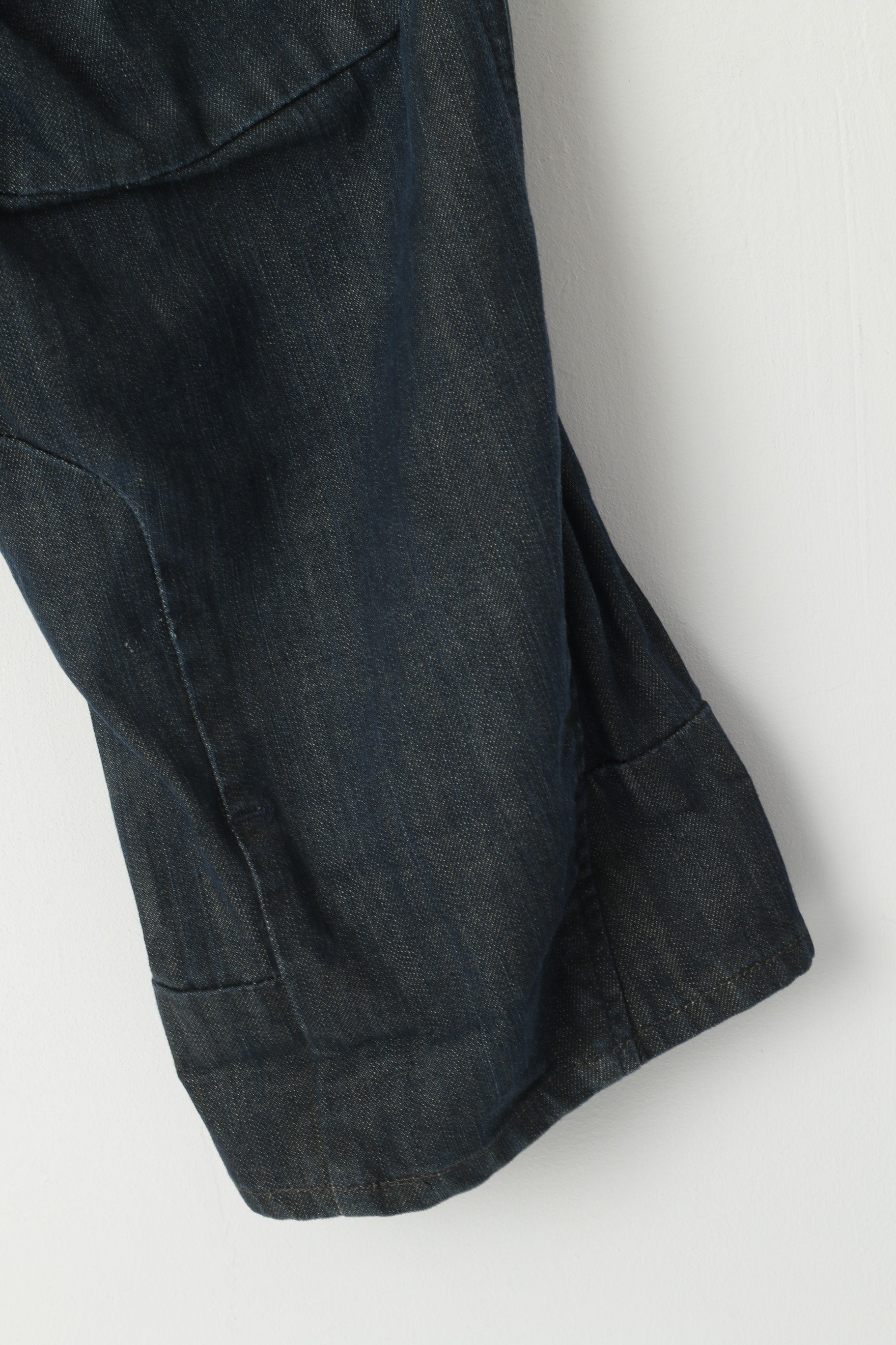 G-Star Raw Men W 27 L 30 Jeans Trousers Navy Cotton Denim Scuba Elwood Loose Pants