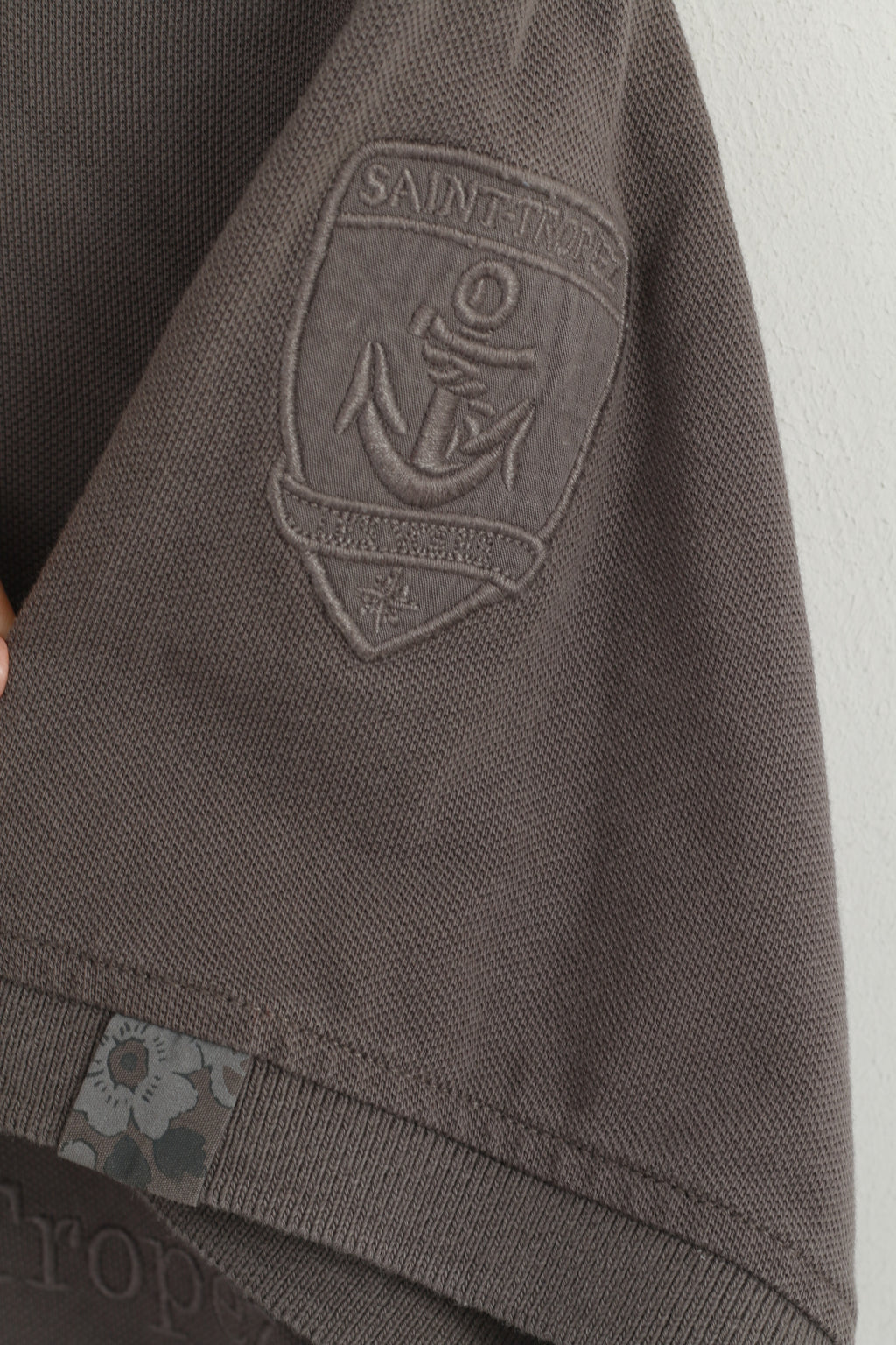 Robe Di Kappa Polo da uomo XL (L) in cotone grigio Saint Tropex 2015 Top limitato