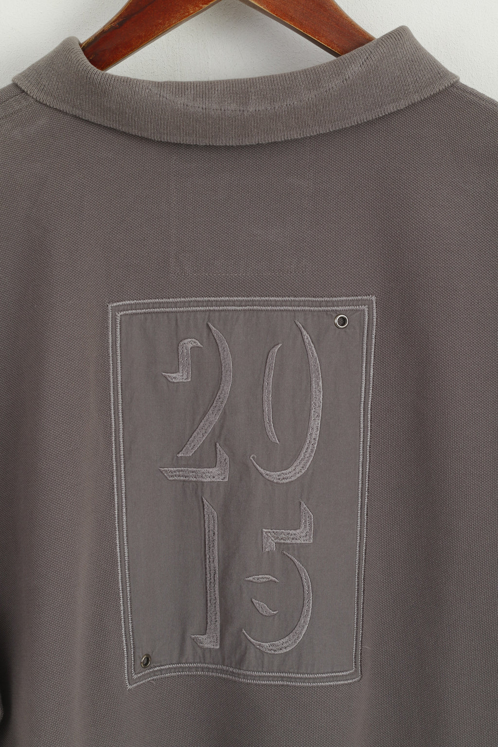 Robe Di Kappa Polo da uomo XL (L) in cotone grigio Saint Tropex 2015 Top limitato
