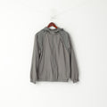 ECKO Unltd. Men S Jacket Gray Lightweight Zip Up Hooded Big Logo Sport Top