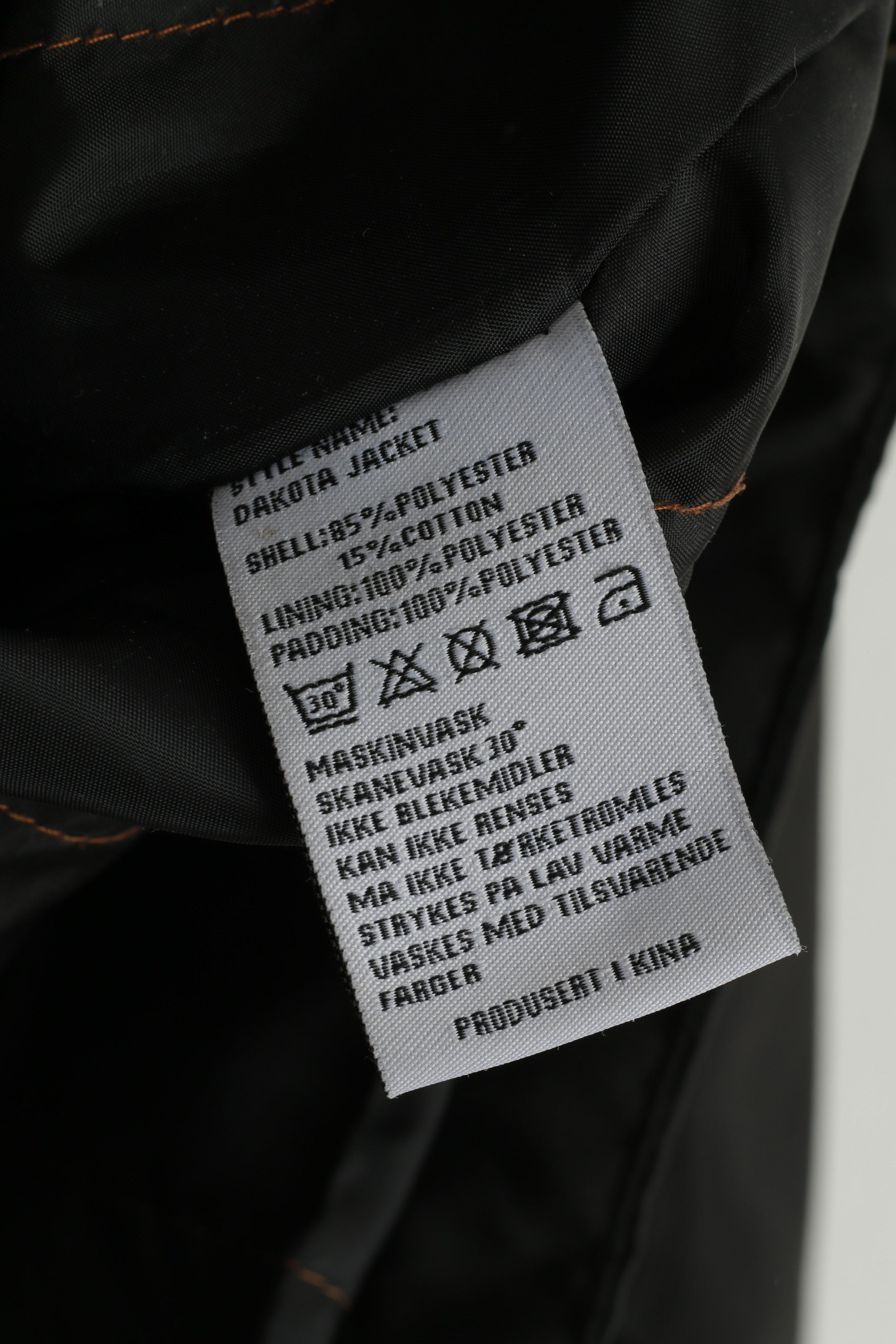 Henry Choice Men XL Jacket Black Dakota Pernament Denim Hood Fleece Lined Top