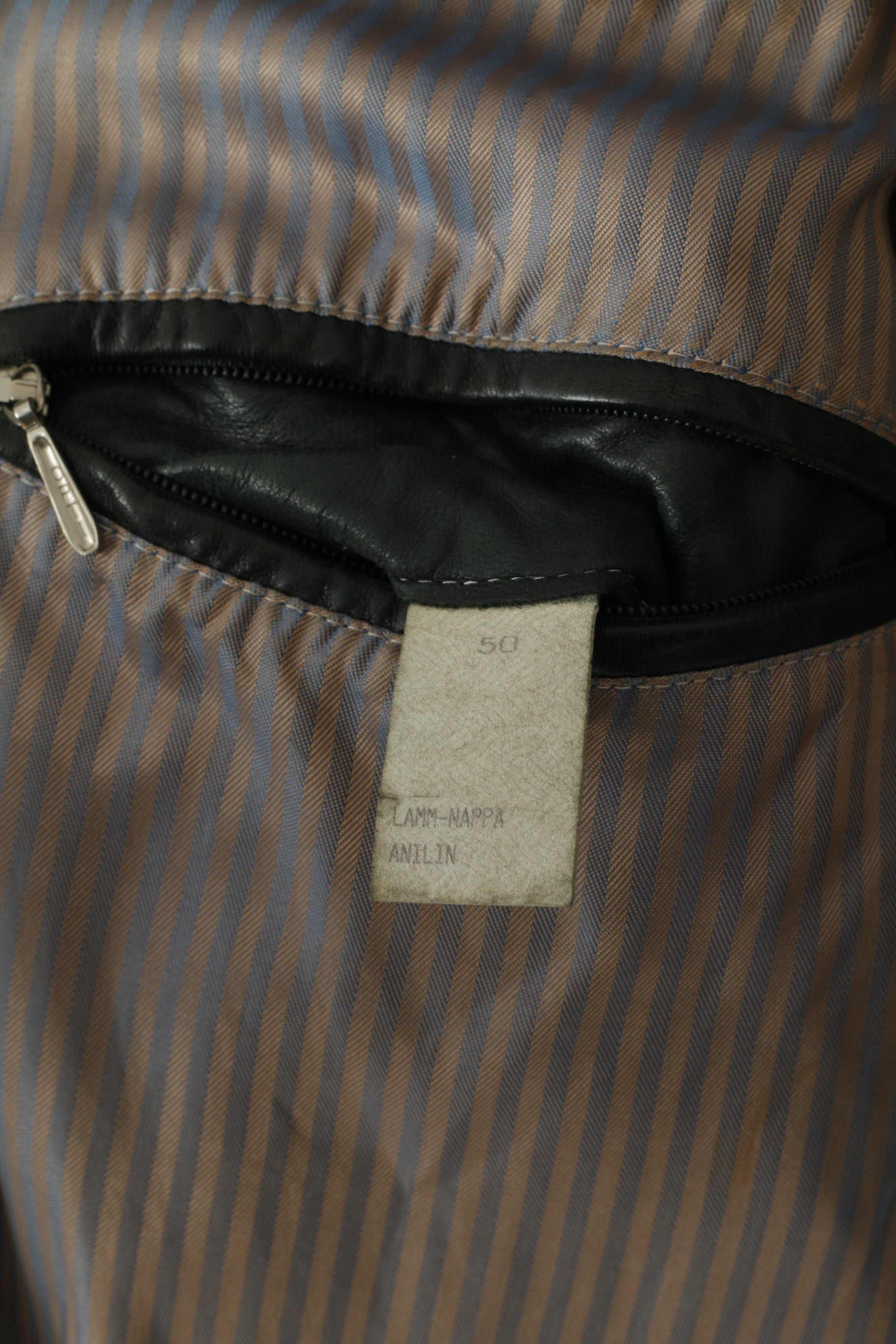 BMW Hommes 50 M Bomber Jacket Cuir Biker M Style vintage Vert vintage Allemagne de l’Ouest Top