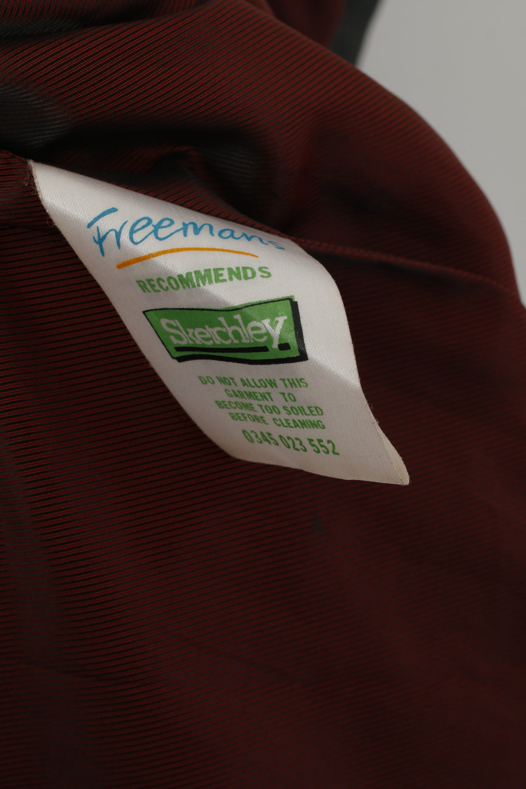 Freemans Sketchley Femmes 14 M Manteau En Cuir Noir Simple Boutonnage Rétro