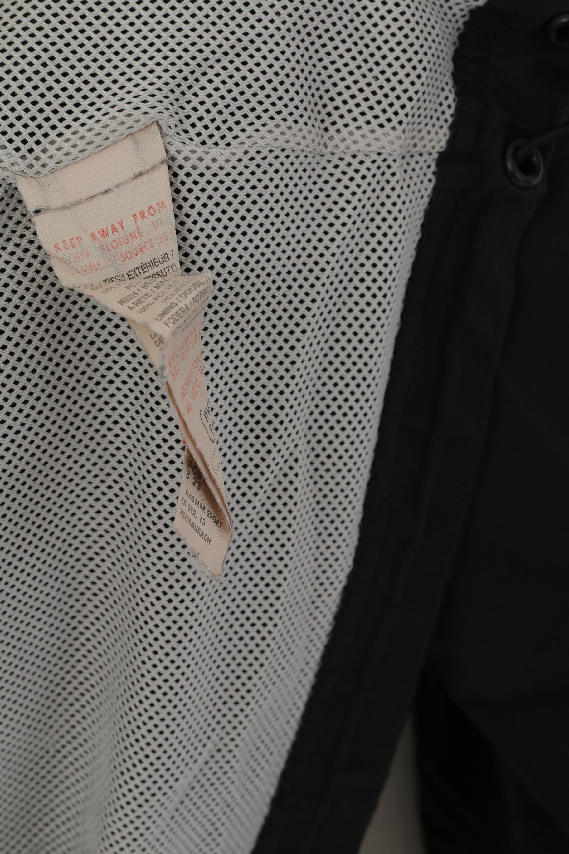 Giacca Puma da uomo M nera Sportswear Vintage Full Zip Activewear Track Top