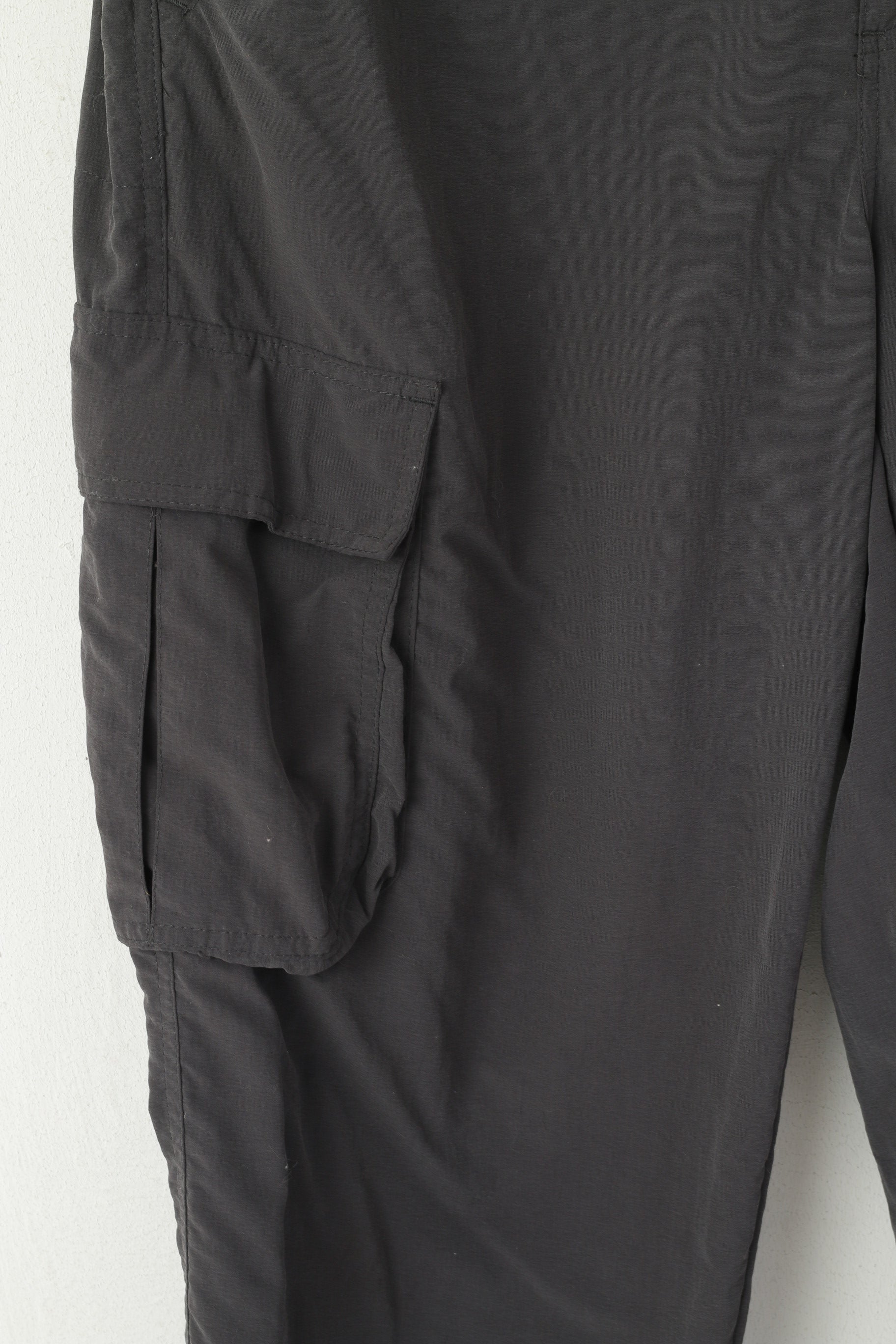 Karrimor Men L Trousers Grey Outdoor Nylon Waterproof Combat Pants