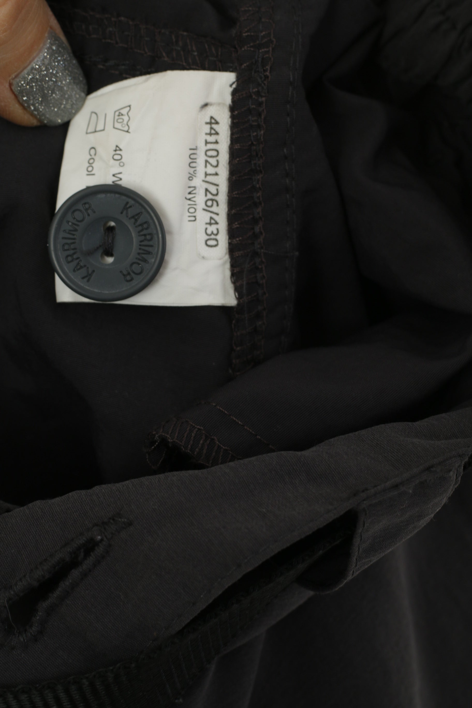 Karrimor Men L Trousers Grey Outdoor Nylon Waterproof Combat Pants