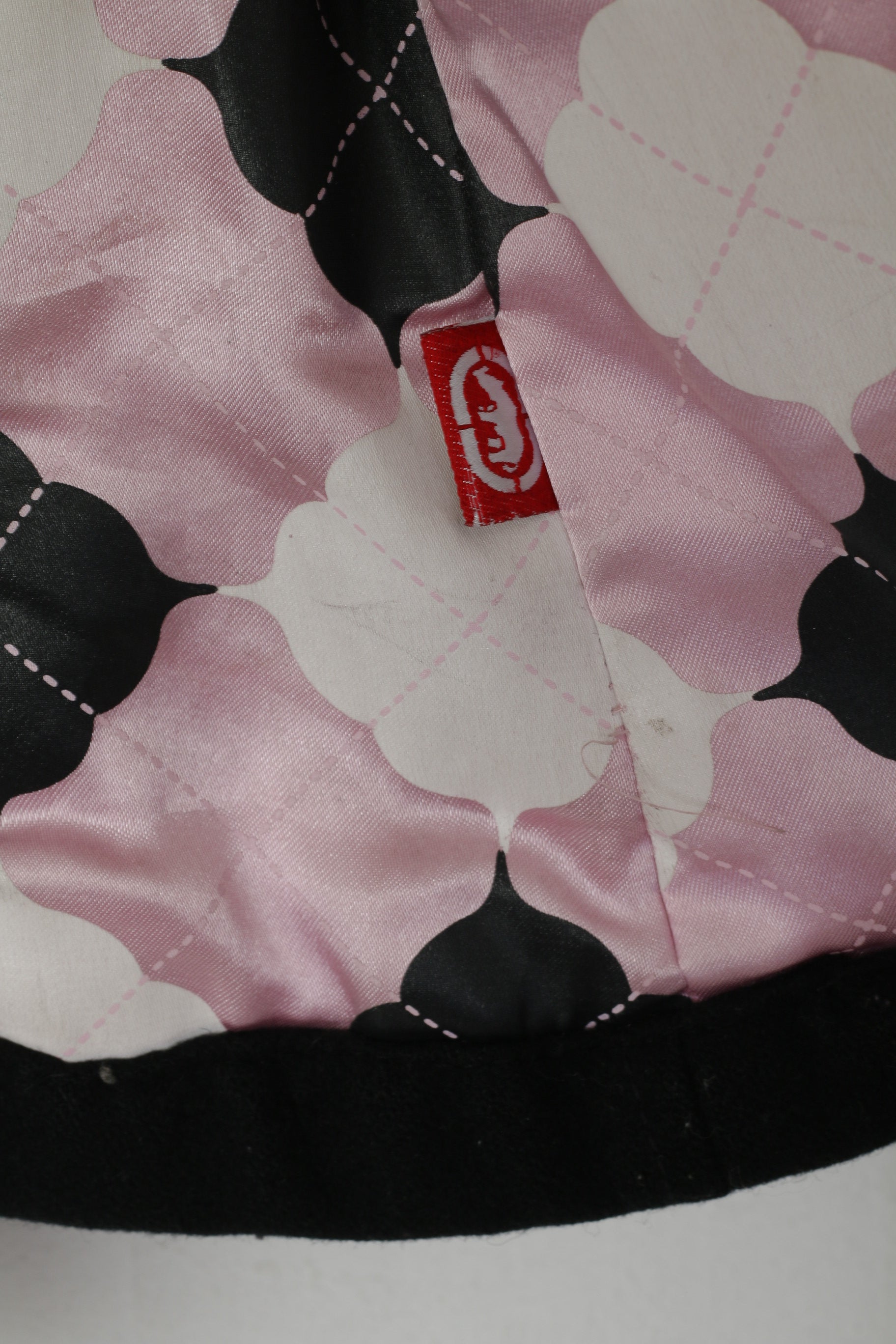 Ecko Red Women M Jacket Black Wool Nylon Blend Cropped Snaps Casual Top