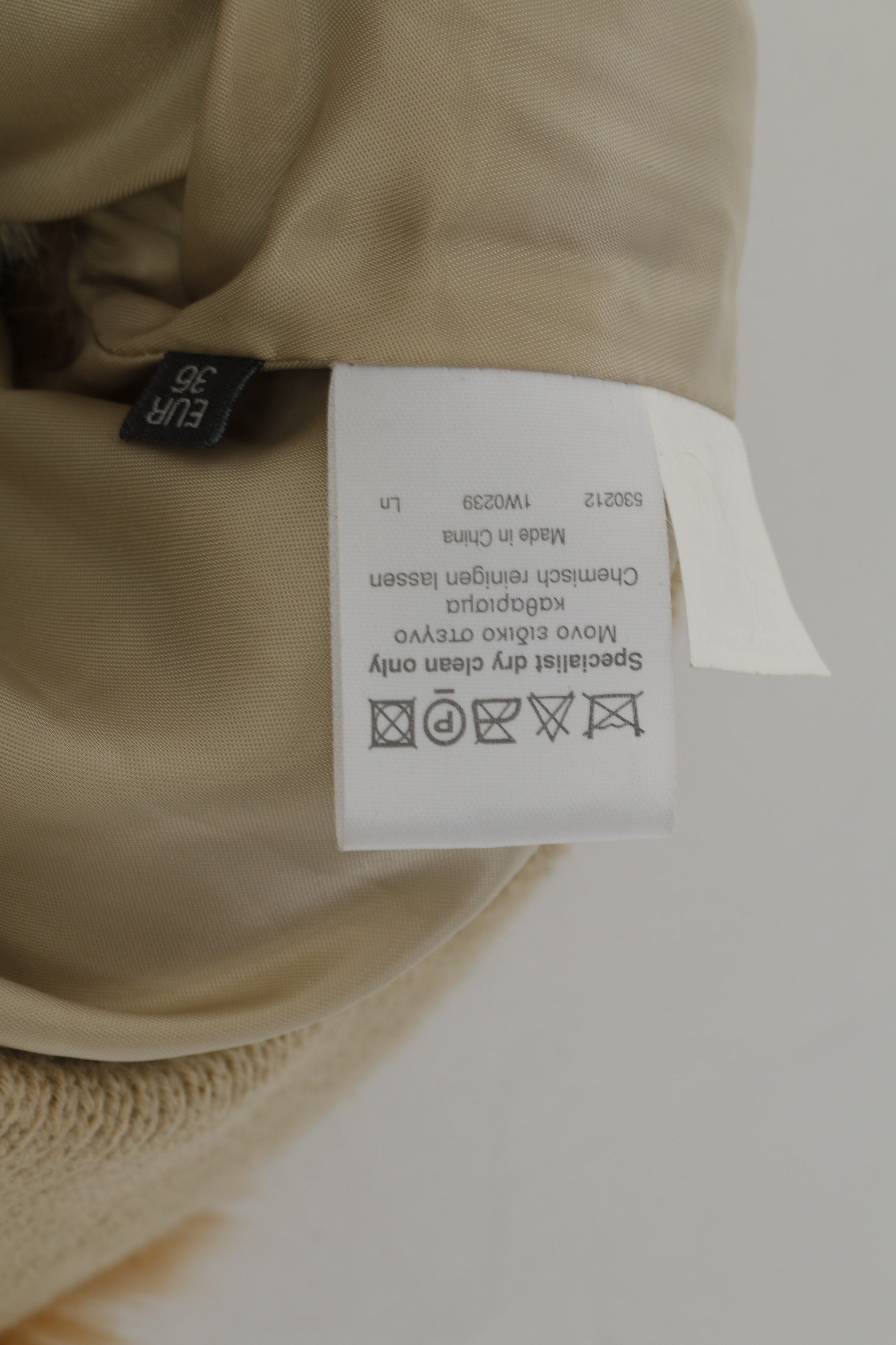 River Island Women 36 10 S Bodywarmer Beige Faux Fur Full Zip Boho Vest