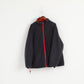 Gogo Sports San Francisco Men XXL Jacket Red Grey Reversible Hooded Casual Top