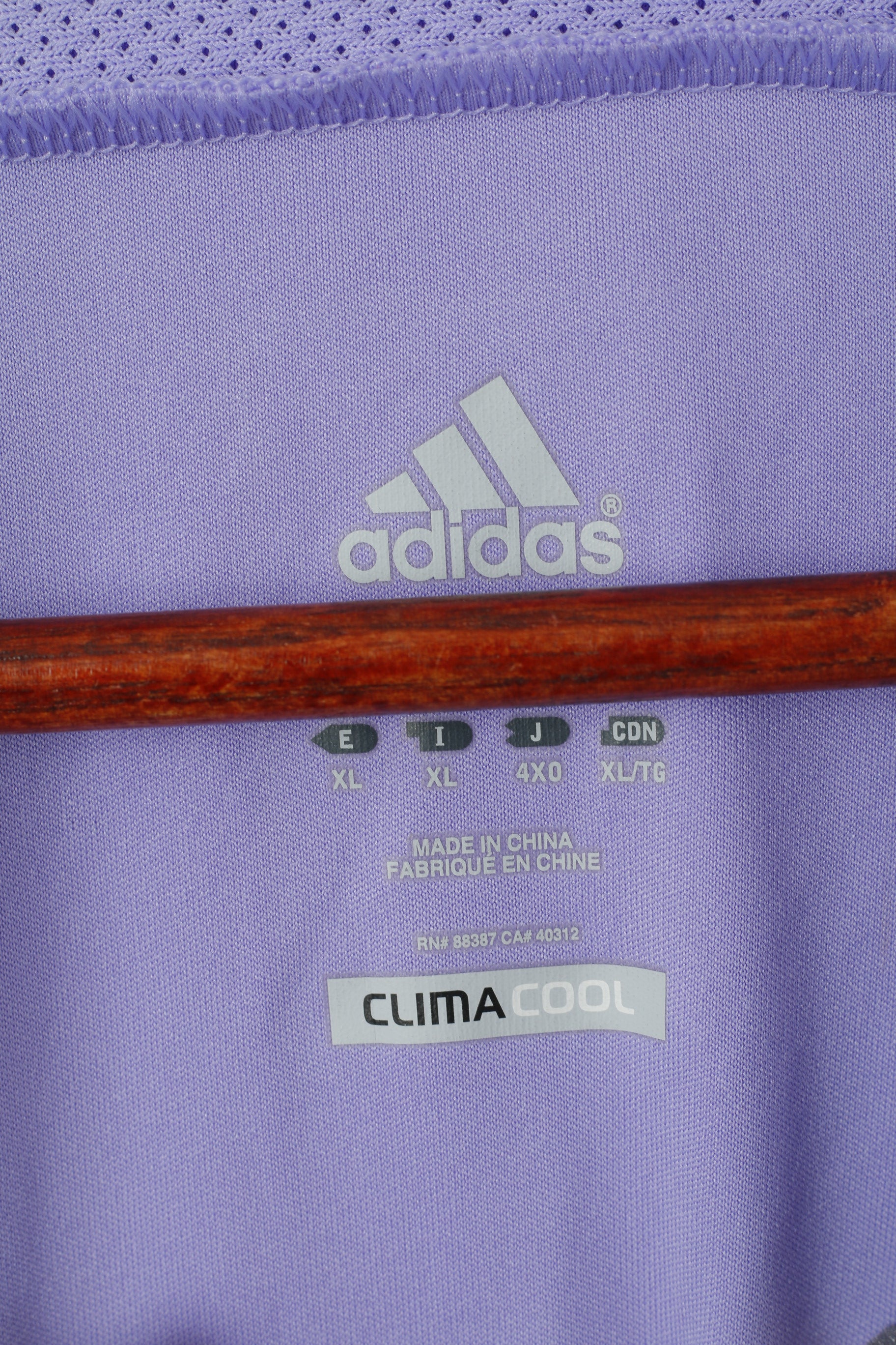 Maglia Adidas Uomo XL a maniche lunghe Viola Maglia vintage UEFA Champions League