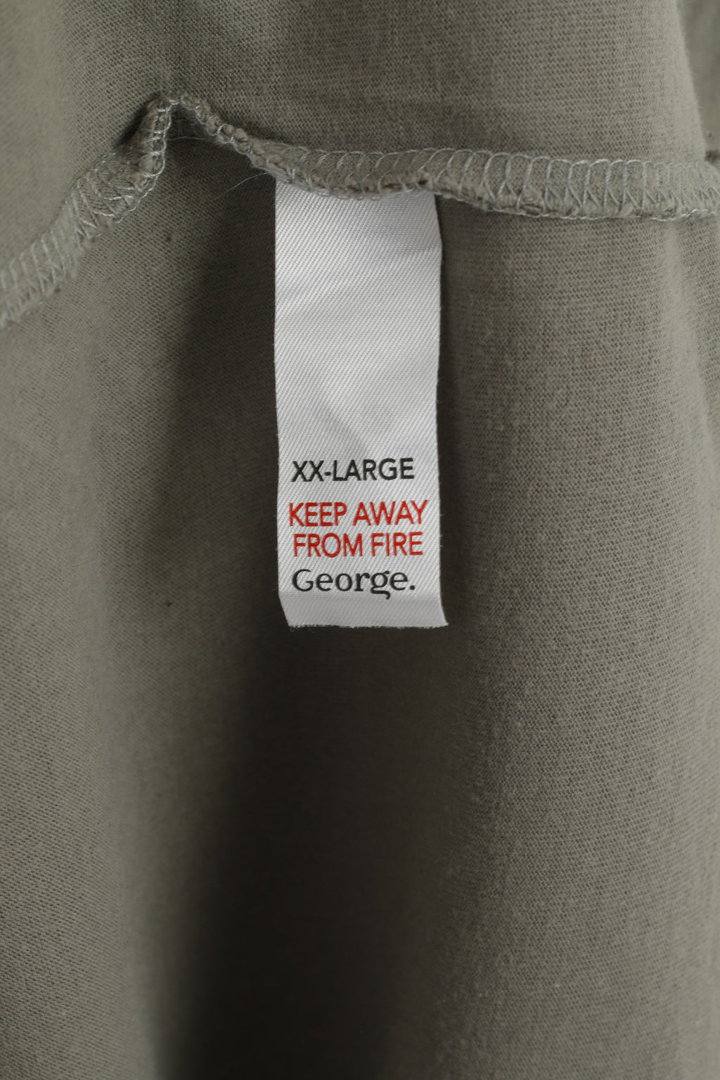 George Ghostbusters Men XXL T-Shirt Grey Cotton Graphic Venkman Top