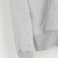 Hilfiger Denim Men M Sweatshirt Grey Cotton Hoodie Full Zipper