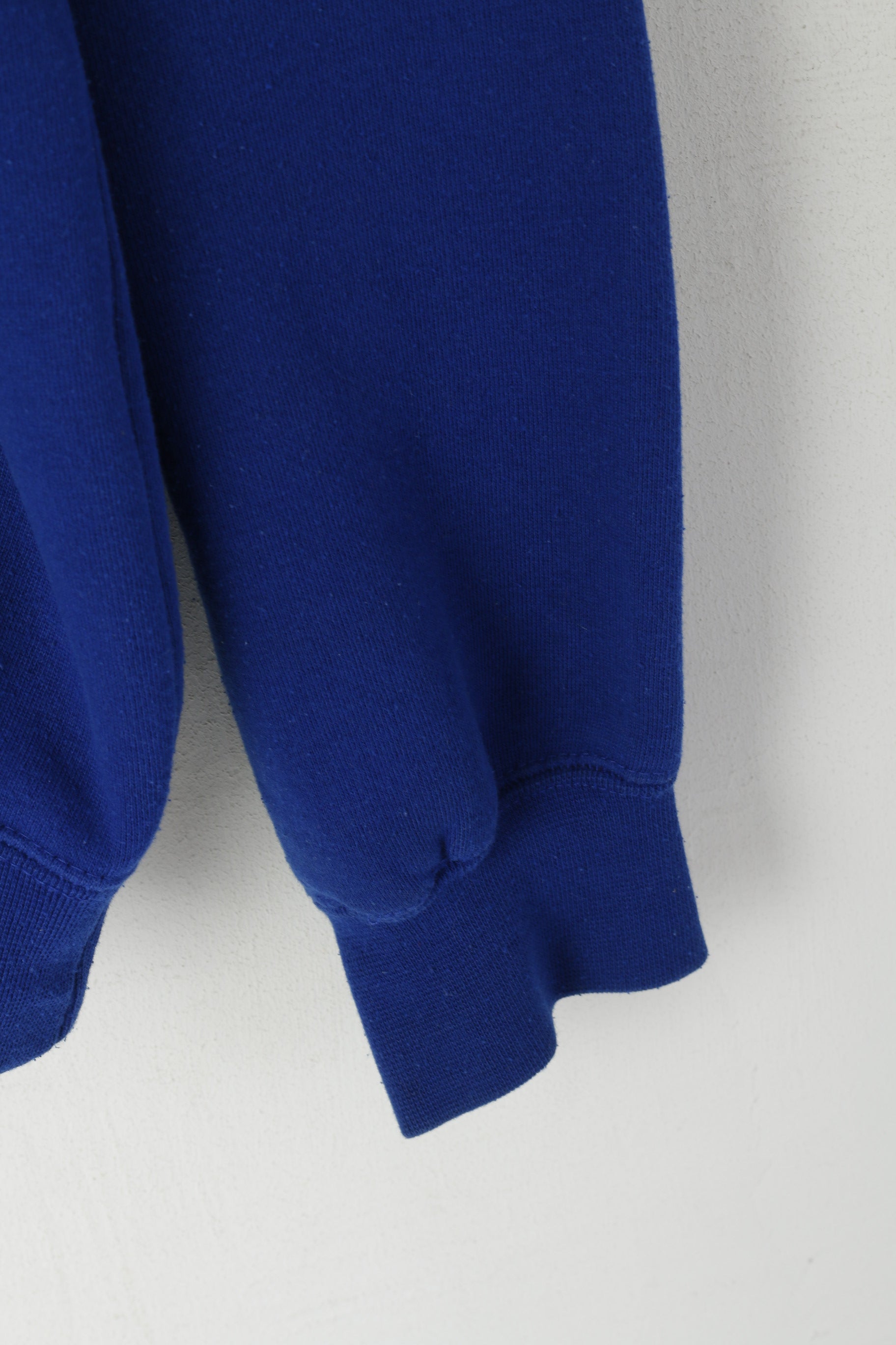 Vintage Men L Sweatshirt Blue Cotton Lillehammer Ski Klub Inga-Lami 2002 Top