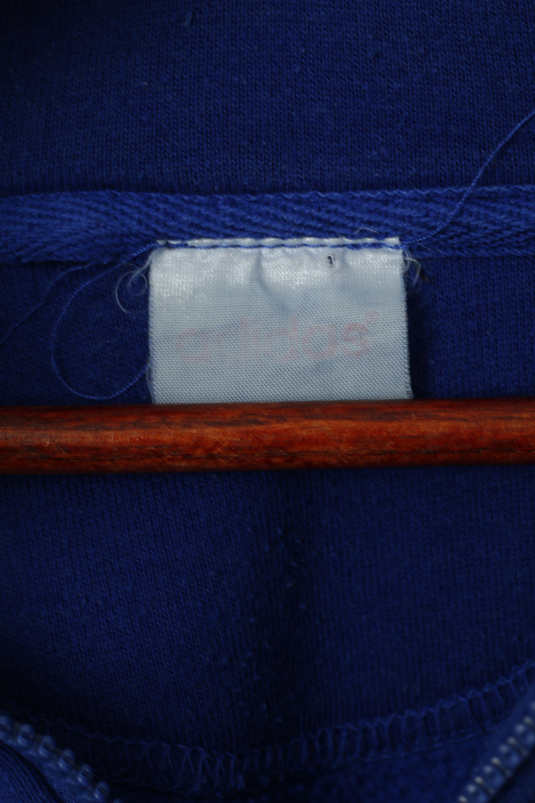 Vintage Men L Sweatshirt Blue Cotton Lillehammer Ski Klub Inga-Lami 2002 Top