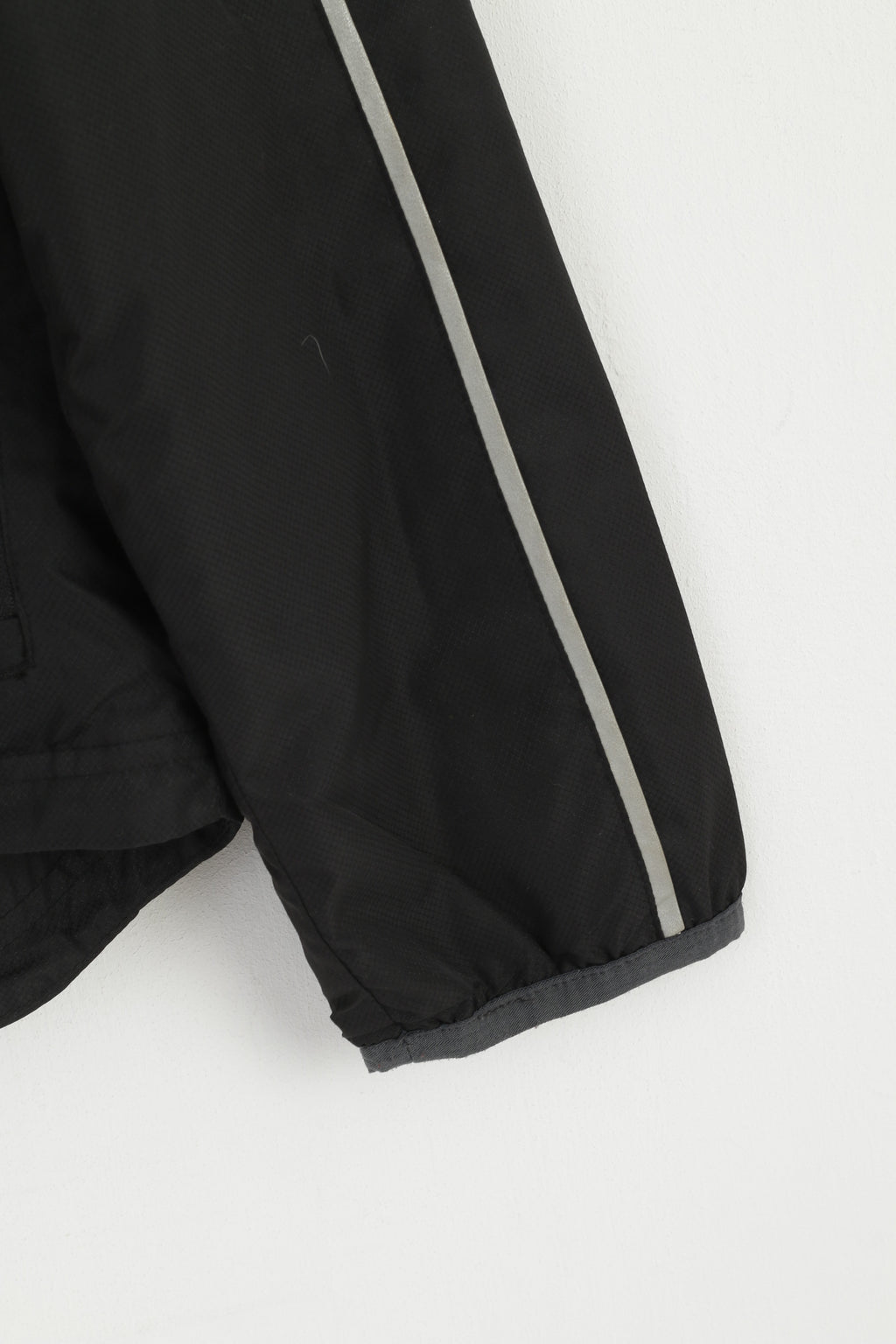 Le Coq Sportif Women XS Jacket Black Full Zipper Wanderers Football Top