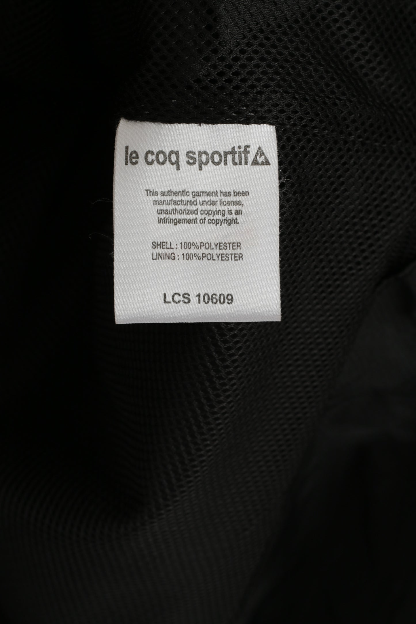 Le Coq Sportif Women XS Jacket Black Full Zipper Wanderers Football Top